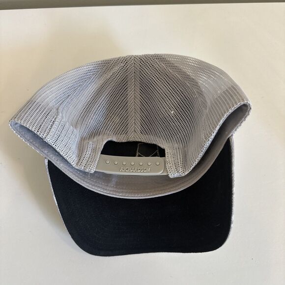 Men's Little River Co. Richardson Alabama Mesh Grey Adjustable Snapback Hat - Picture 5 of 5